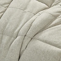 Sweater Weather Yoga - Coma Inducer Oversized Comforter - Snowy Moss-Gray, King