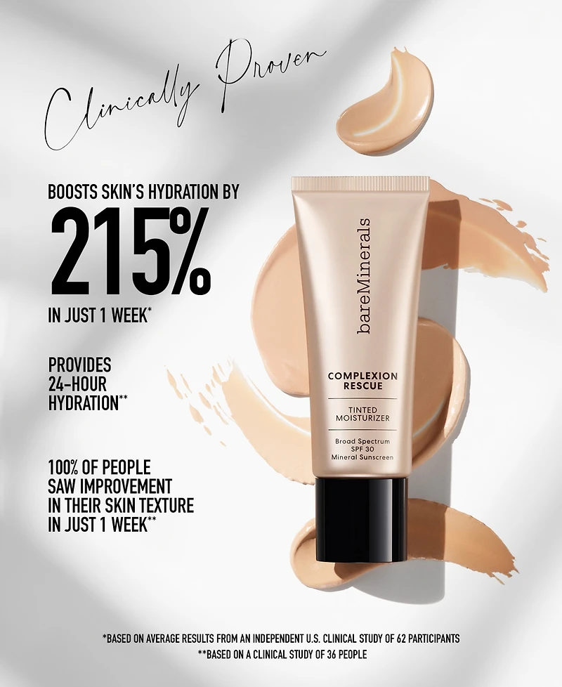 Mini Complexion Rescue Tinted Moisturizer with Hyaluronic Acid and Mineral Spf 30