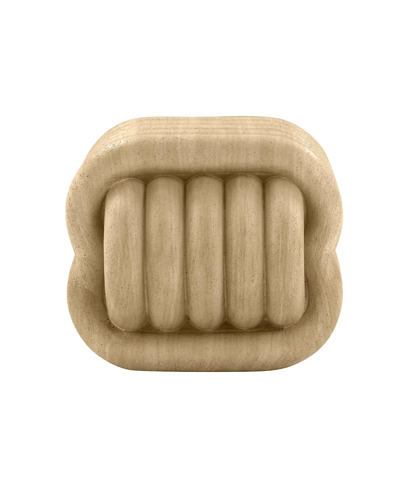 Tov Furniture 21" Concrete Indoor and Outdoor Stool