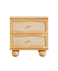Tov Furniture 17" Wood Nightstand