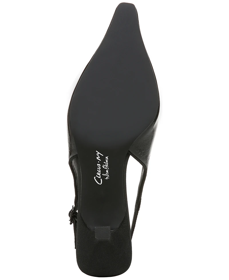 Circus Ny by Sam Edelman Women's Cassidy Slingback Kitten-Heel Pumps
