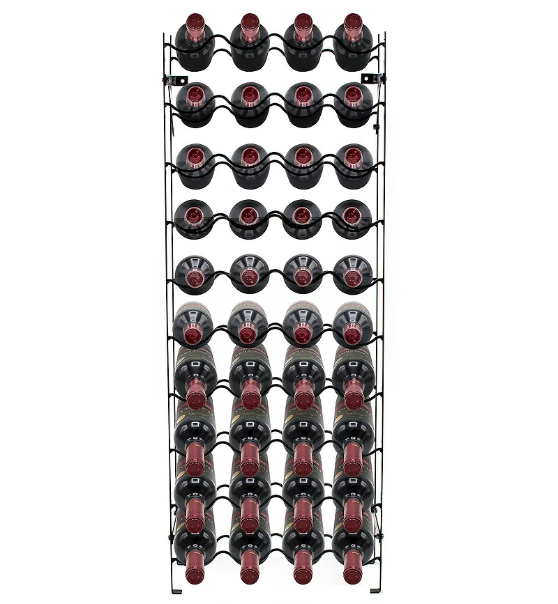 Sorbus 40-Bottle Freestanding Wine Rack Stand - Perfect Storage for Kitchen, Dining Room, Bar, or Wine Cellar