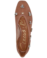 Circus Ny by Sam Edelman Women's Tina Jewel Embellished Mesh Flats