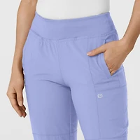 Wink Petite W123 Comfort Waist Cargo Jogger Scrub Pant