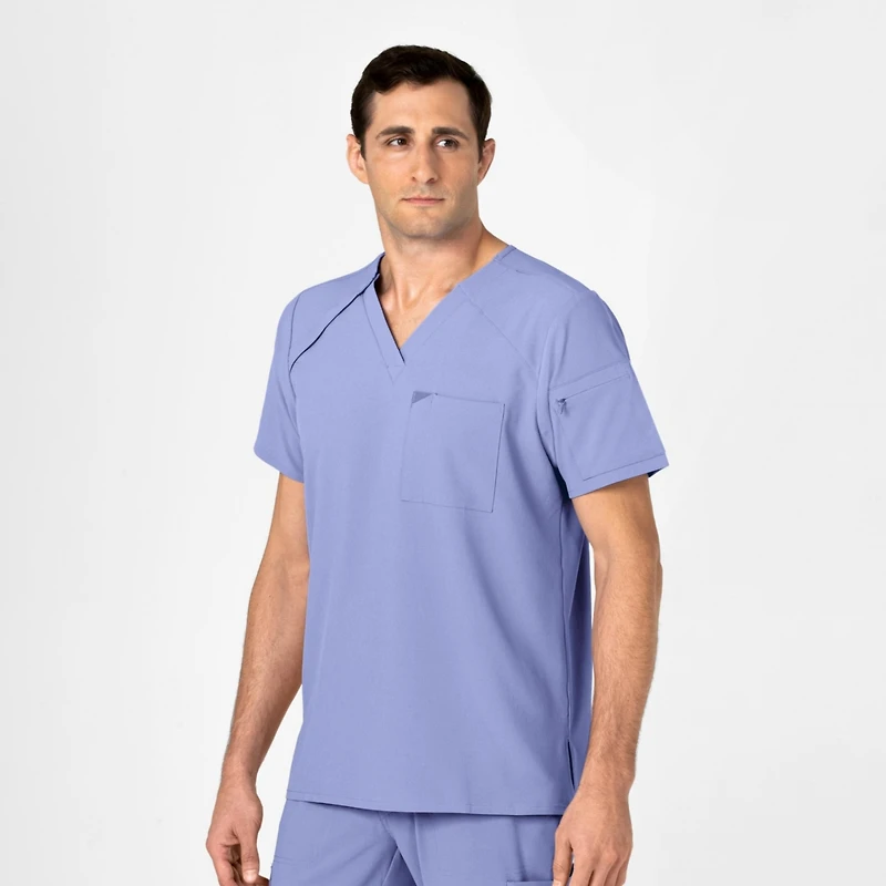 Wink Men's Renew Ez Zip Scrub Top
