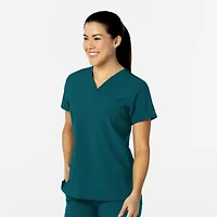 Wink Plus W123 Flex-n-Reach V-Neck Scrub Top