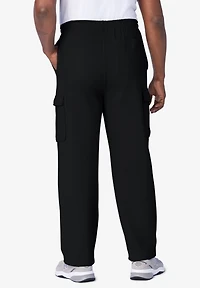 KingSize Big & Tall Fleece Cargo Sweatpants