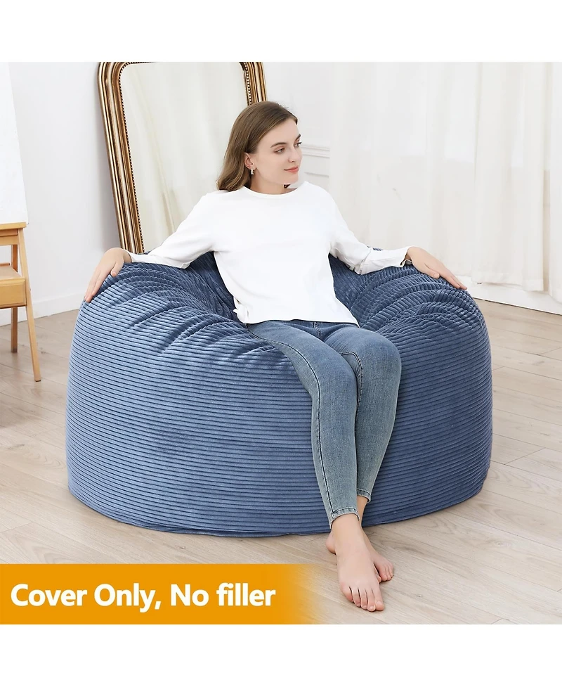 gaomon Bean Bag Chair Cover (No Filler