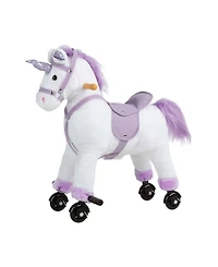 Happy Trails Ride on Horse Unicorn Plush Toy