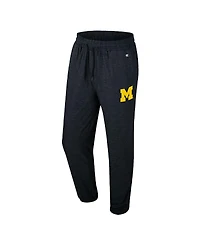 Colosseum Men's Black Michigan Wolverines Revolution Jogger Pants