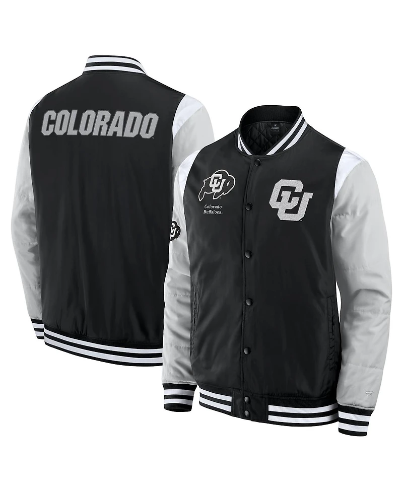 Fanatics Men's Black Colorado Buffaloes Elements Elite Full-Snap Jacket