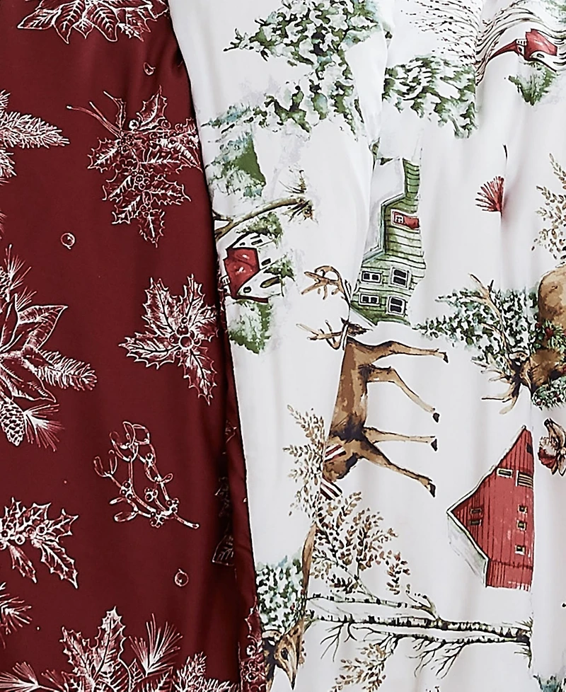 Southshore Fine Linens Christmas -Pc. Holiday Comforter Set