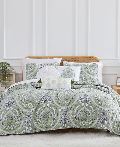 Southshore Fine Linens Pure Melody 6-Pc. Quilt Set, Full/Queen