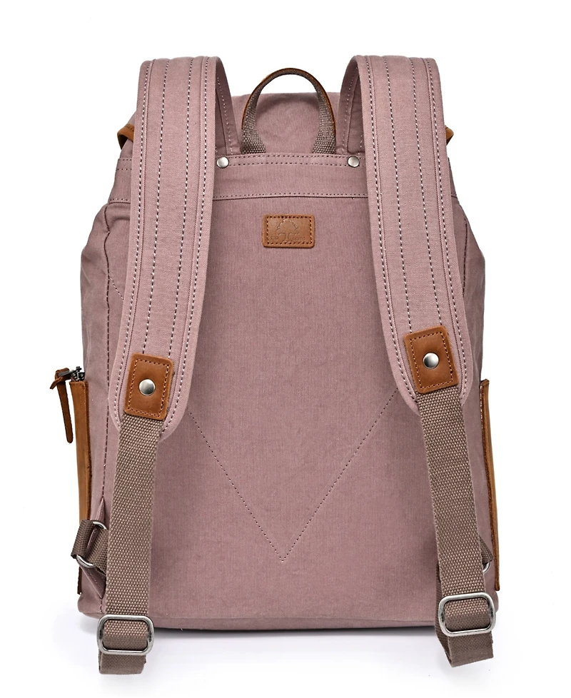Tsd Brand Milo Canvas Backpack