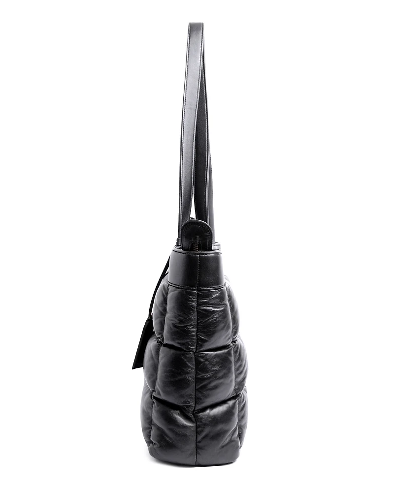 Old Trend Puffy Clover Tote Bag