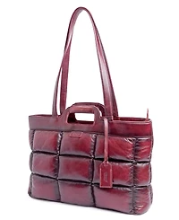 Old Trend Puffy Clover Tote Bag