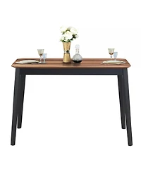 Gouun Mid Century Modern Rectangular Dining Room Table