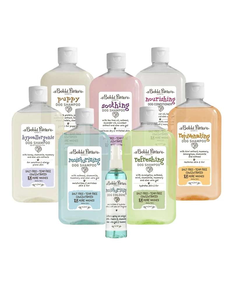 Bobbi Panter (Professional) Signature Shaggy Cat (Shampoo & Conditioner) Vitamin E, Jojoba Oil, and Aloe Vera 13 oz