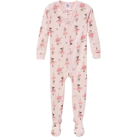 Gerber Baby Girls' Snug Fit Footed Pajamas, -Pack