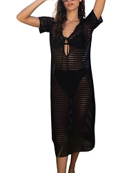 Biliblond Women's Dorin Black Swim Cover Up