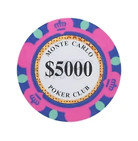 Slickblue Holo Inlay Poker Chips (25-Pack) – Premium Casino-Style Poker Chips for Home and Tournament Play