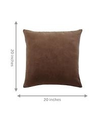 Ihi Home Stella Velvet Decorative Pillow ,20" x 20"