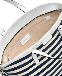 Radley London Cromer Way Stripe Medium Ziptop Grab Bag