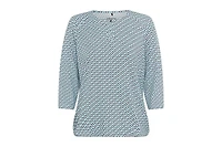Olsen Women's Geo Print T-Shirt