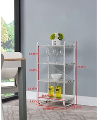 Kings Brand Furniture Hillcrest -Tier Baker's Rack