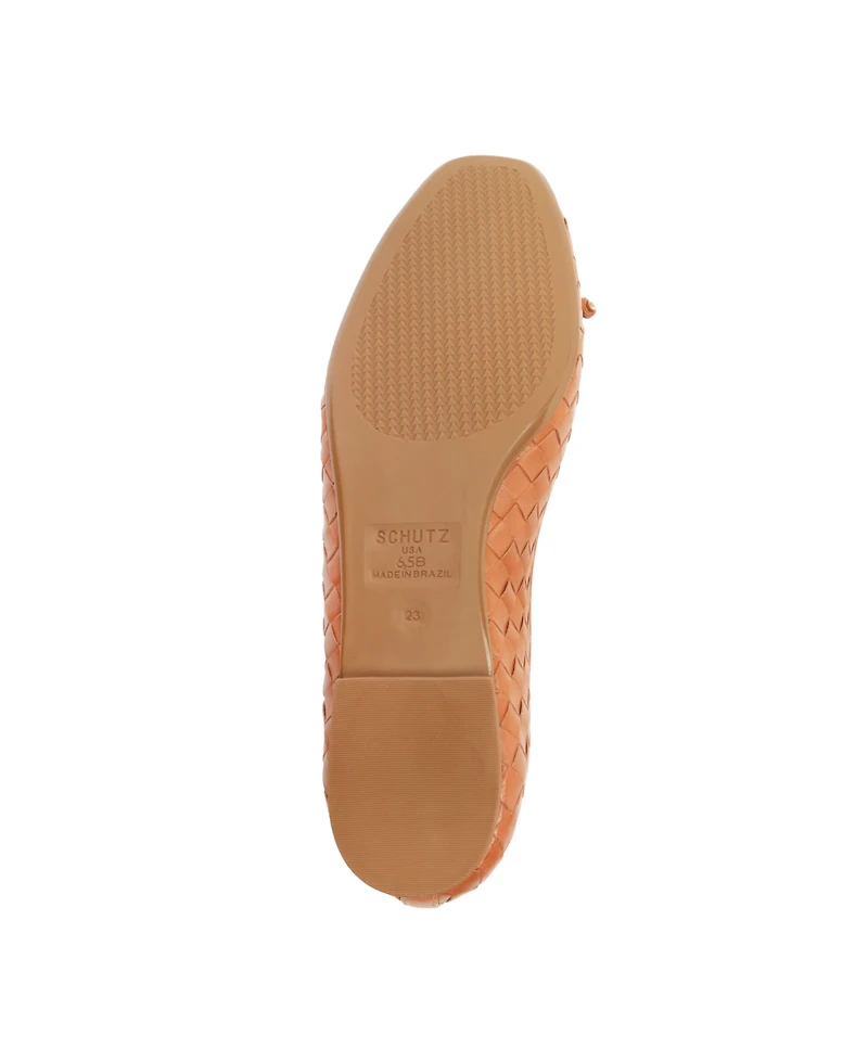 Schutz Women's Arissa Woven Slip On Flats