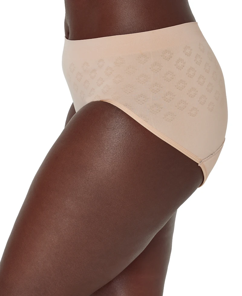 Bali Women's Seamless Light Leak & Period Protection Beautifully Confident Brief Underwear DFSLB1
