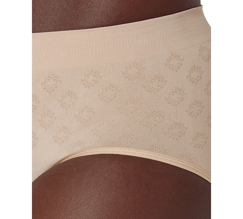 Bali Women's Seamless Light Leak & Period Protection Beautifully Confident Brief Underwear DFSLB1