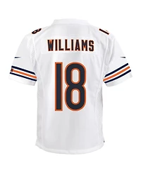 Nike Big Boys and Girls Caleb Williams White Chicago Bears Game Jersey