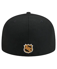 New Era Men's Black Los Angeles Kings Core 59FIFTY Fitted Hat