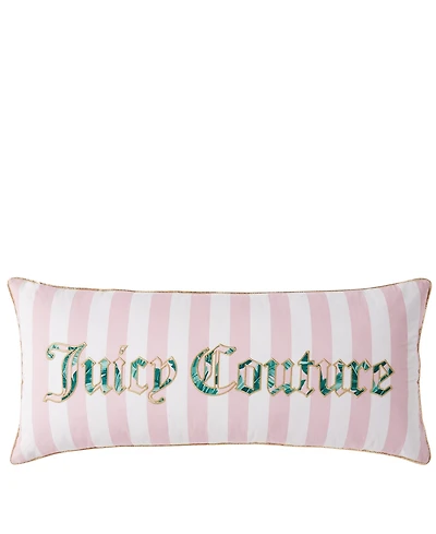 Closeout! Juicy Couture Tropical Palm Decorative Pillow, 16" x 36"