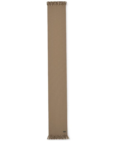 Hugo Men's Albas Wool Raschel Fringed 67" Scarf