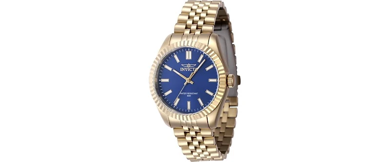 Invicta Women's 47506 Specialty Quartz 3 Hand Blue Dial Watch