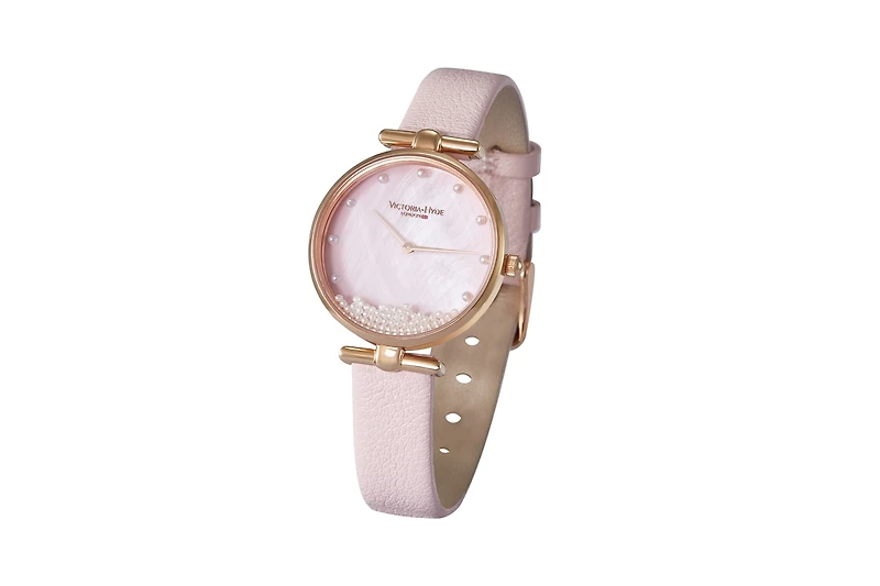 Woman Watch 30mm Mother-of-pearl dial 60 pearls, Victoria Hyde