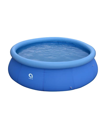 JLeisure Ft x 30" Prompt Set Inflatable Outdoor Backyard Swimming Pool
