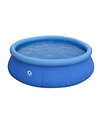 JLeisure Ft x 30" Prompt Set Inflatable Outdoor Backyard Swimming Pool