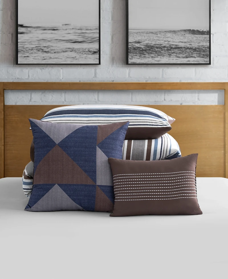 Lucky Brand Monterey Stripe 4-Pc. Comforter Set, Twin/Twin Xl