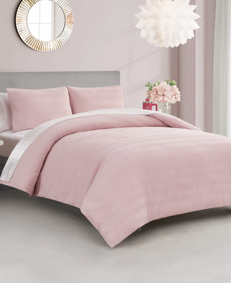 Juicy Couture Crinkle Velvet 3-Pc. Comforter Sets, Full/Queen
