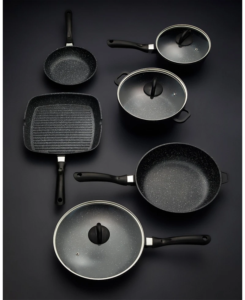 Cuisine::pro Stone 9pc Cast Aluminum Set