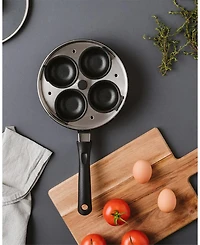 Cuisine::pro Stone 1.3qt Cast Aluminum Egg Poacher