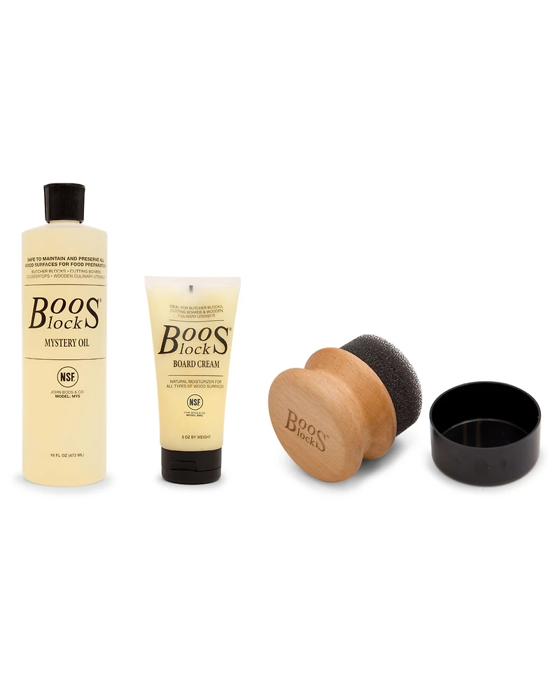 John Boos Cutting Board Care and Maintenance Kit