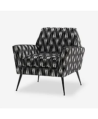 Hulala Home Lorenz Modern Armchair with Metal Legs