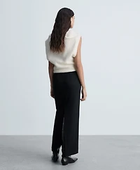 Mango Women's Opening Detail Straight-Skirt