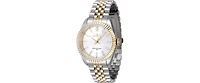 Invicta Women's 47500 Specialty Quartz 3 Hand Silver Dial Watch