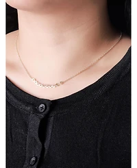 Devata Infinity Chain Necklace in 14K Gold, 16 in adj to 18 in, approx. 4.1 grams