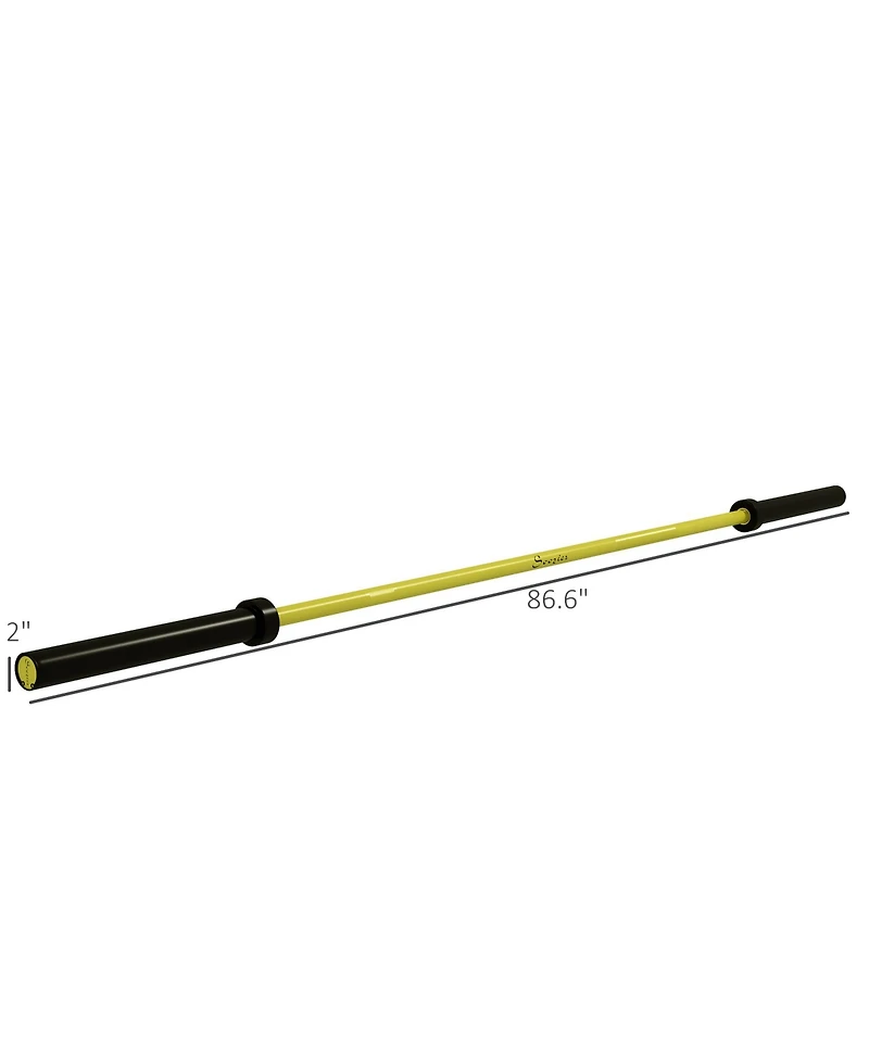 Soozier Olympic Weight Bar, 1500lbs Weight Capacity,